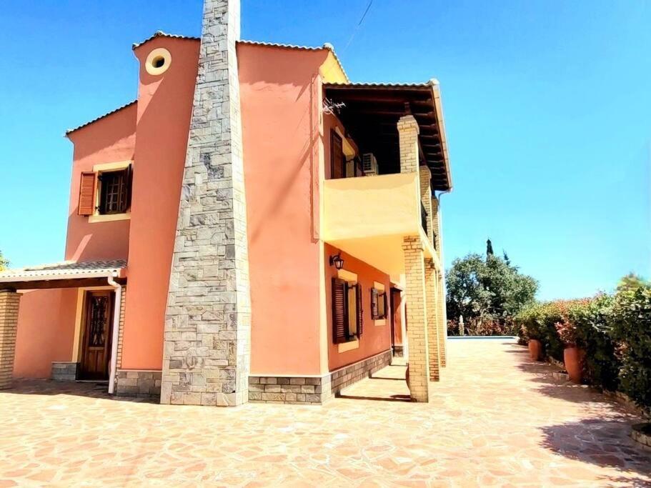 Poli House Family Villa W/ Pool Corfu  Екстериор снимка