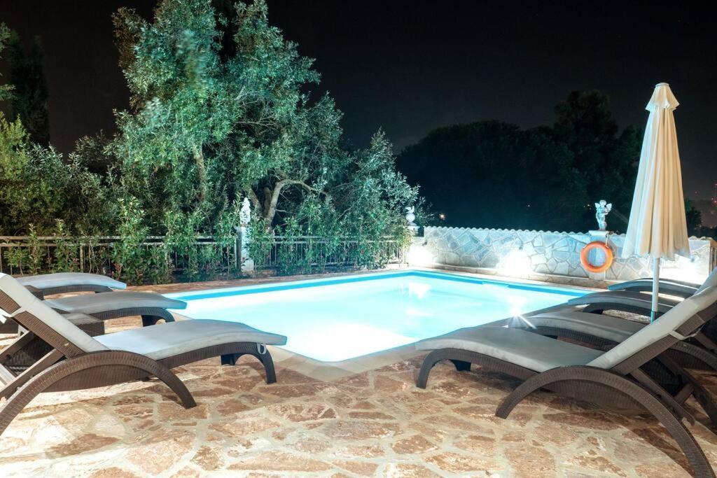 Poli House Family Villa W/ Pool Corfu  Екстериор снимка